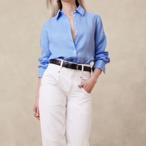 Banana Republic THE PERFECT LINEN SHIRT